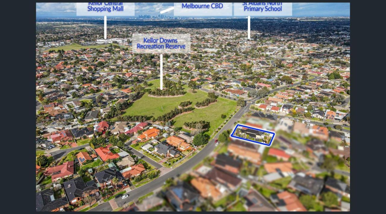 12 Mins To Mel Airport-Good Wood House Apartment St Albans ภายนอก รูปภาพ